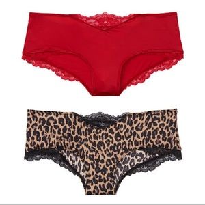 VS Very Sexy Cheeky Micro Lace-Up Underwear Bundle